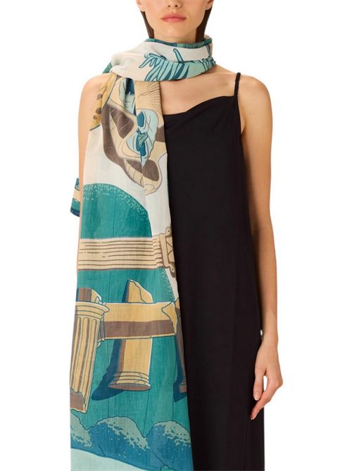  Inoui Editions | SCARF100-JARDINTURQUOISE